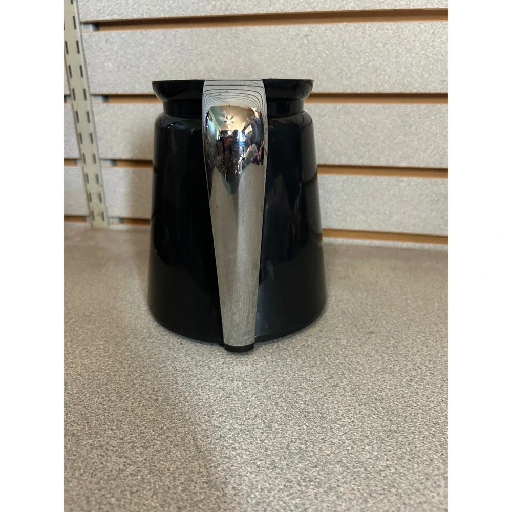 Keurig 2.0 Thermal Coffee Carafe Black with Chrome Handle Insulated Pitcher